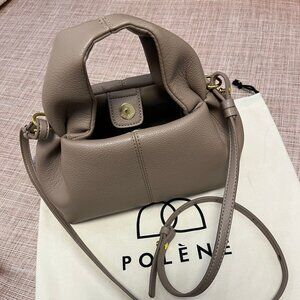 polene Numéro Neuf Mini Edition Textured Taupe
